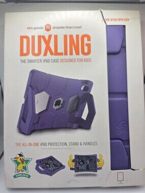 Stm Goods Duxling iapad Case NEW Purple All-in-one iPad Protection Stand &...